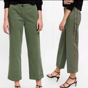 ZARA The Smart Jogging Army Green Pants
